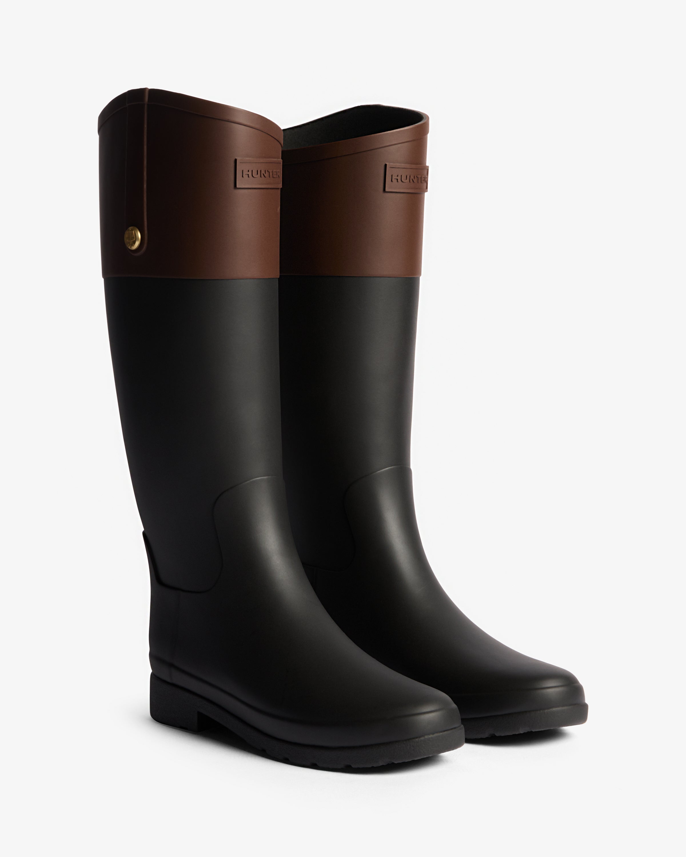 Hunter Boots Women's Original Refined Gold Trim Riding Boot