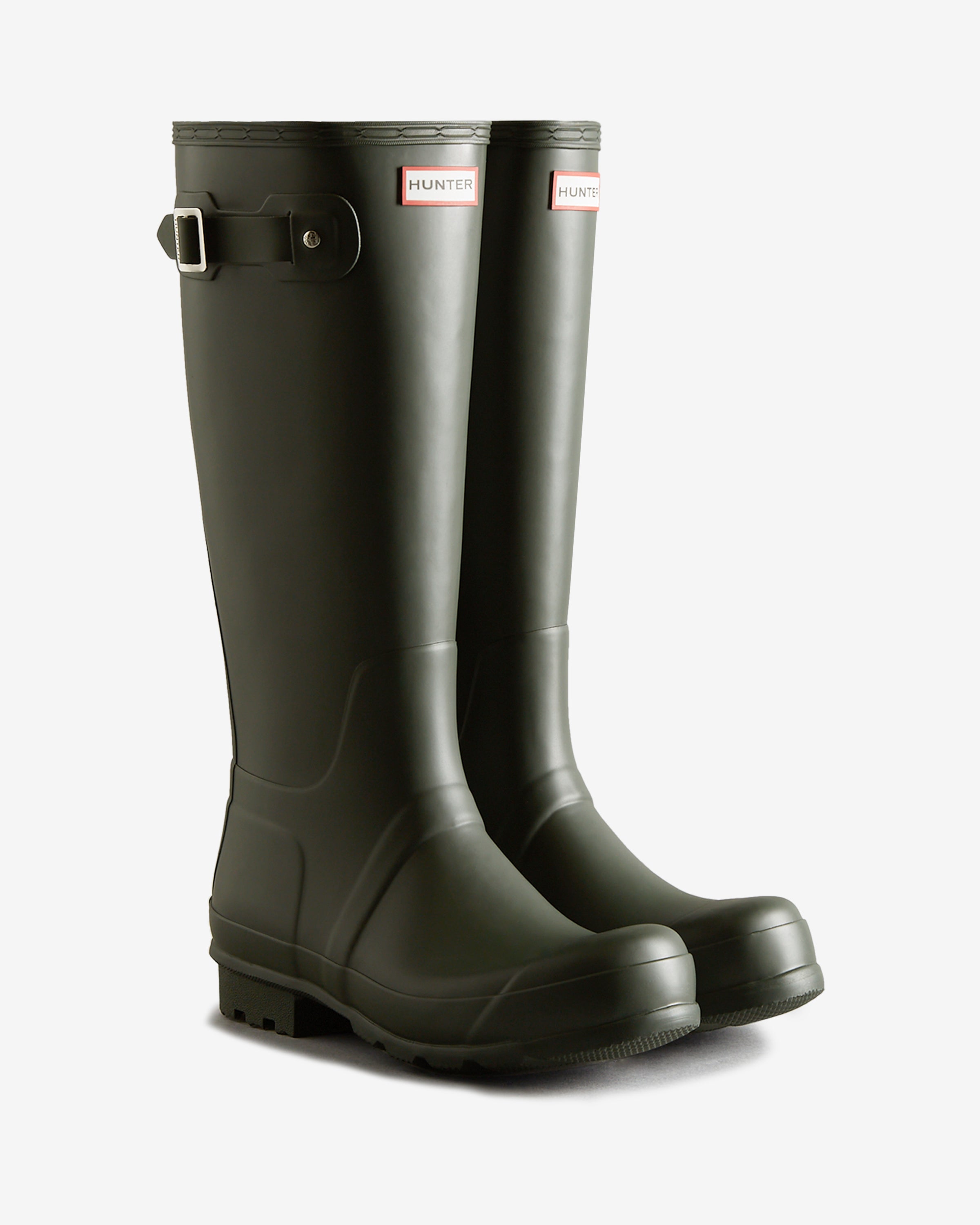 Hunter Boots Men's Original Tall Boots Dark Olive – Hunter Boots