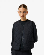 Bonny Quilted Vest Black