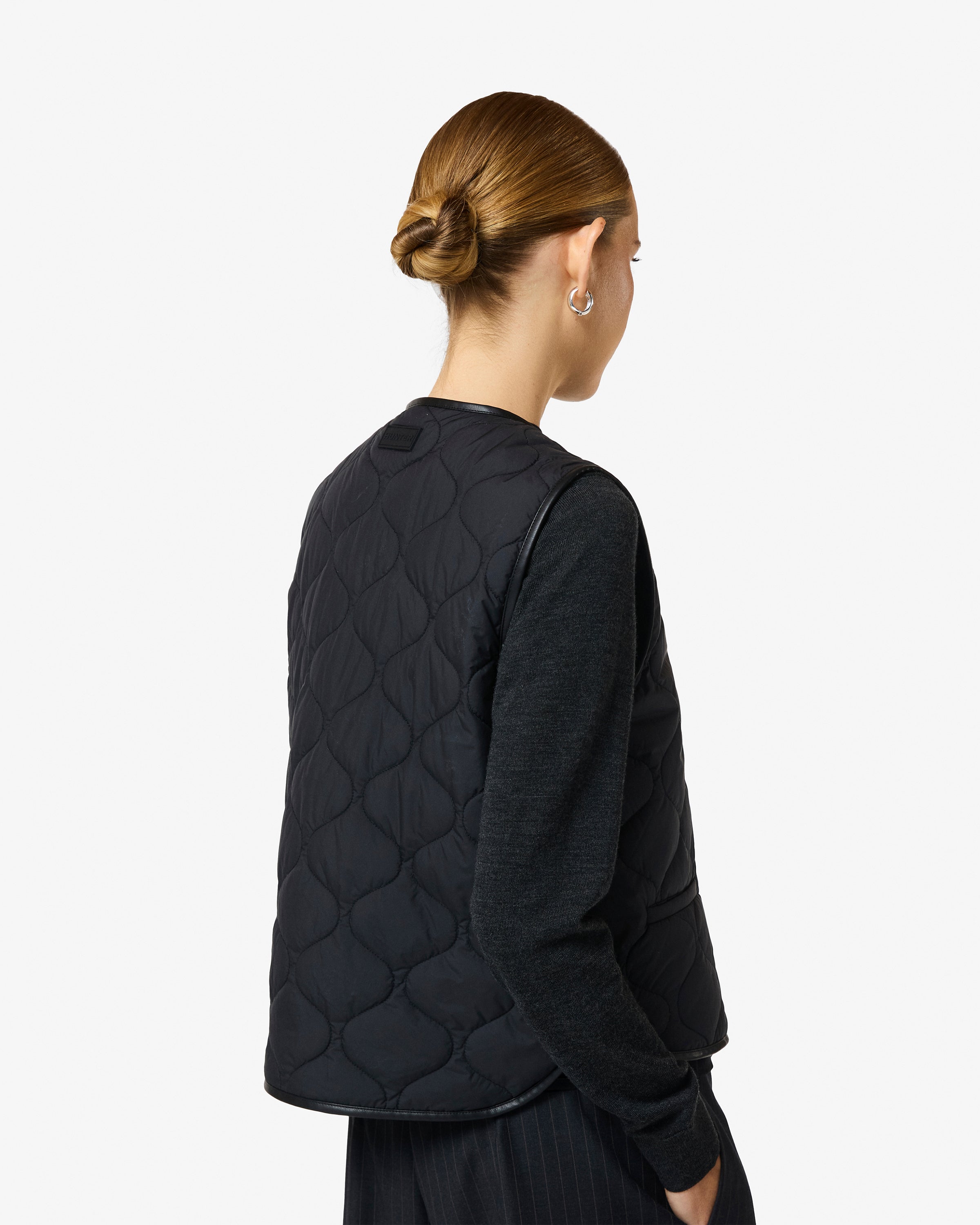 Bonny Quilted Vest Black