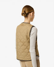 Bonny Quilted Vest Kelp