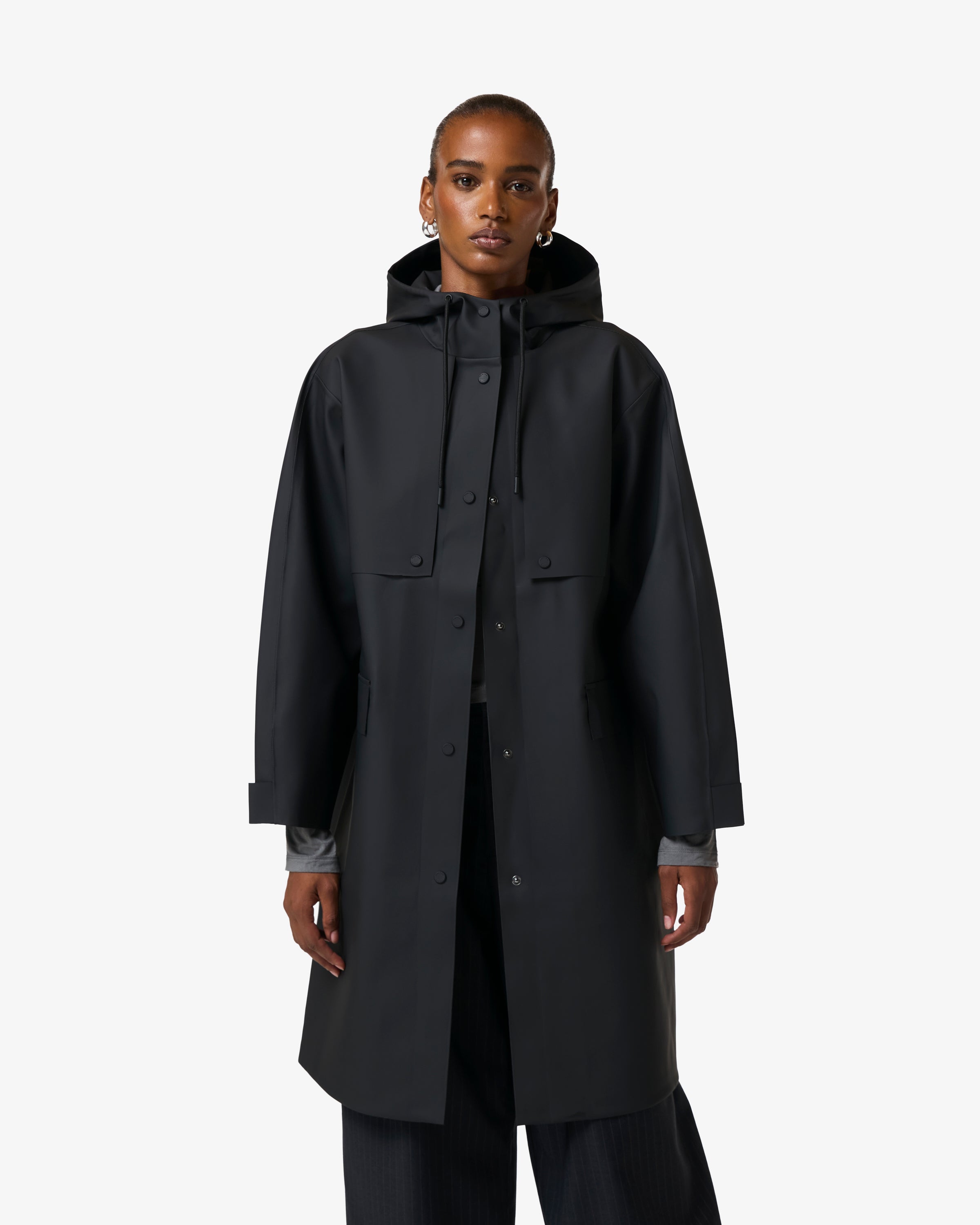 Clova Rain Parka Black