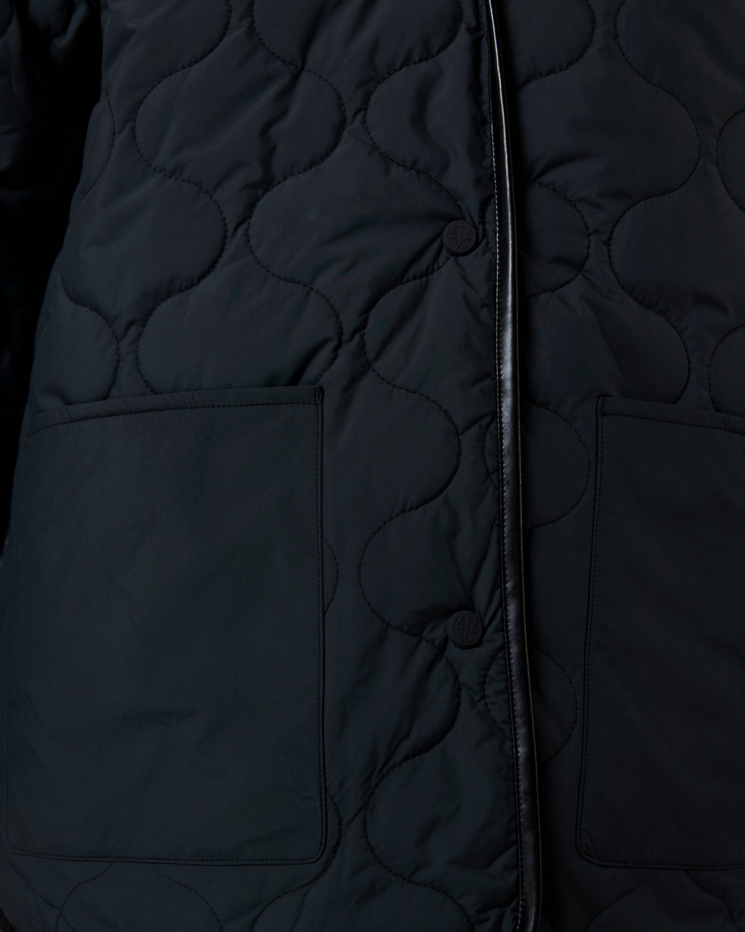Collynie Quilted Jacket Black