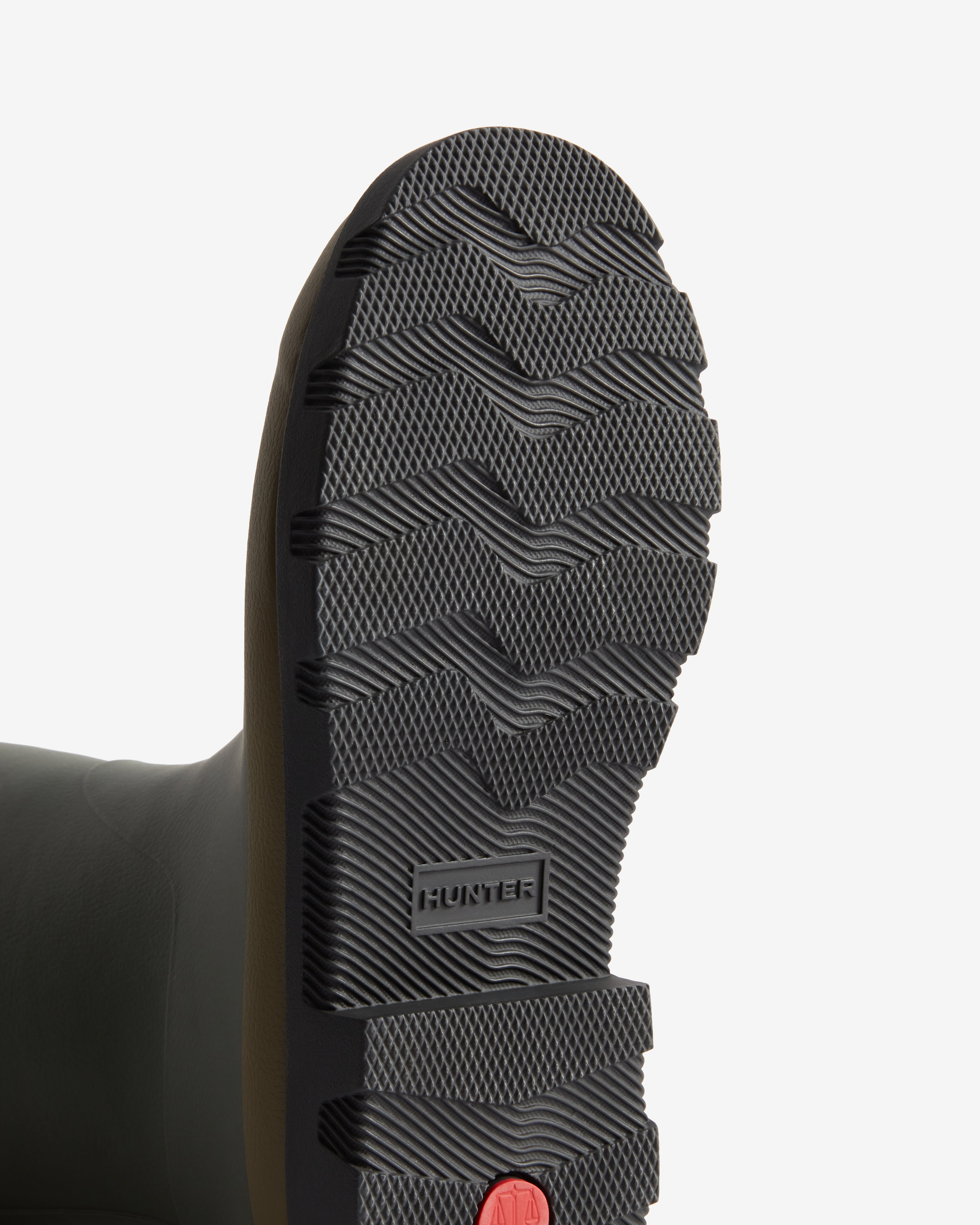 GANNI x Hunter Unisex Downpour Adjustable Boot Dark Olive / Black