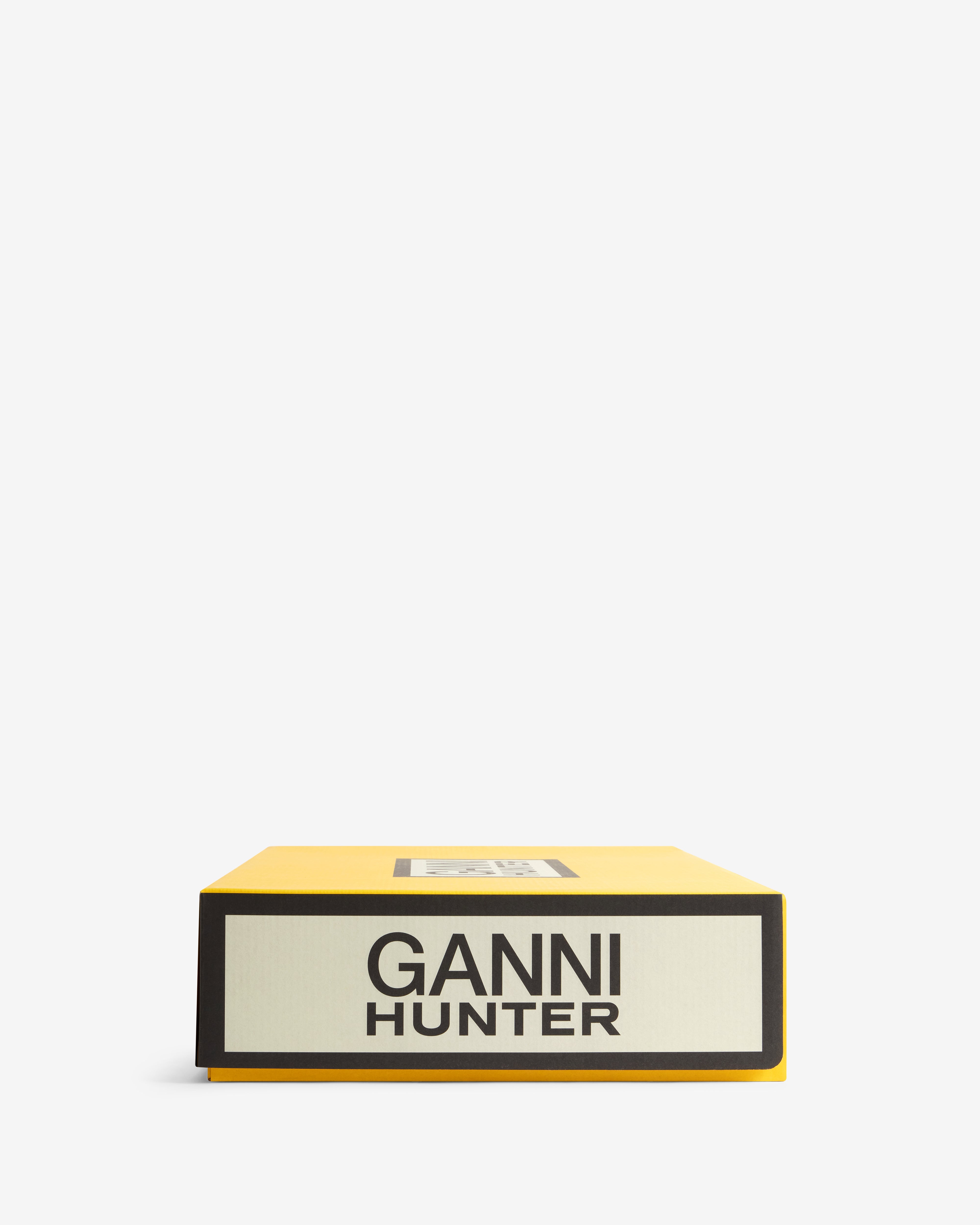 GANNI x Hunter Unisex Downpour Adjustable Boot Leopard / Black
