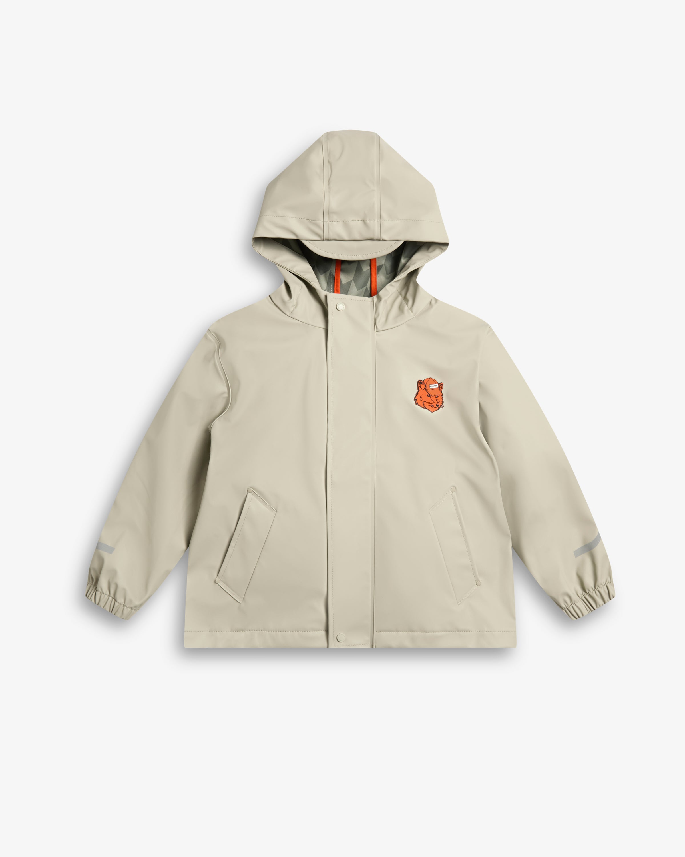 Maison Kitsune X Hunter Kids Rain Jacket Stone Beige