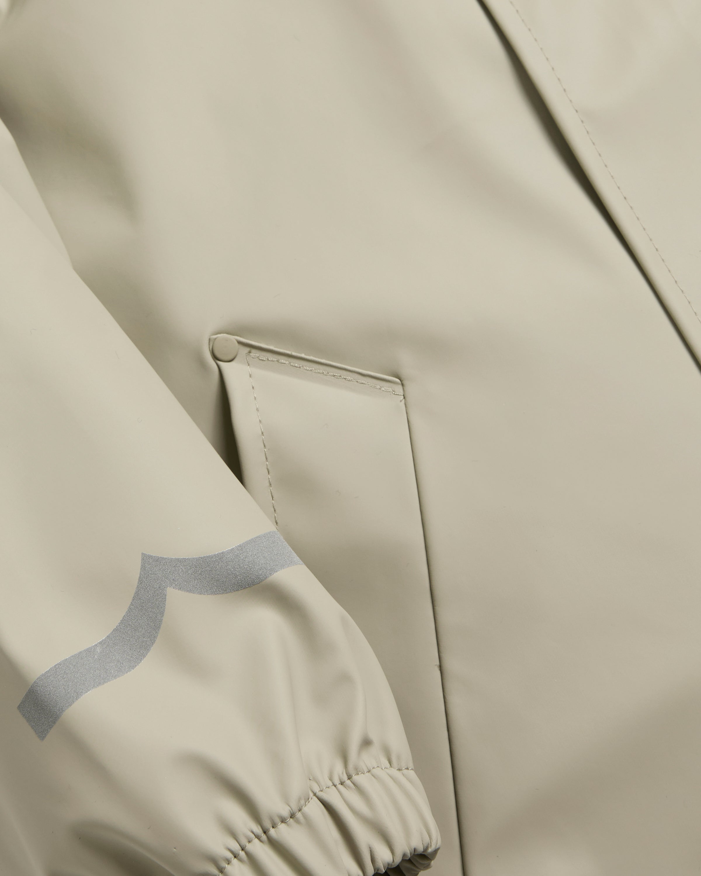 Maison Kitsune X Hunter Kids Rain Jacket Stone Beige