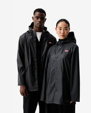Unisex Downpour Jo Rain Parka Black