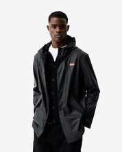 Unisex Downpour Jo Rain Parka Black