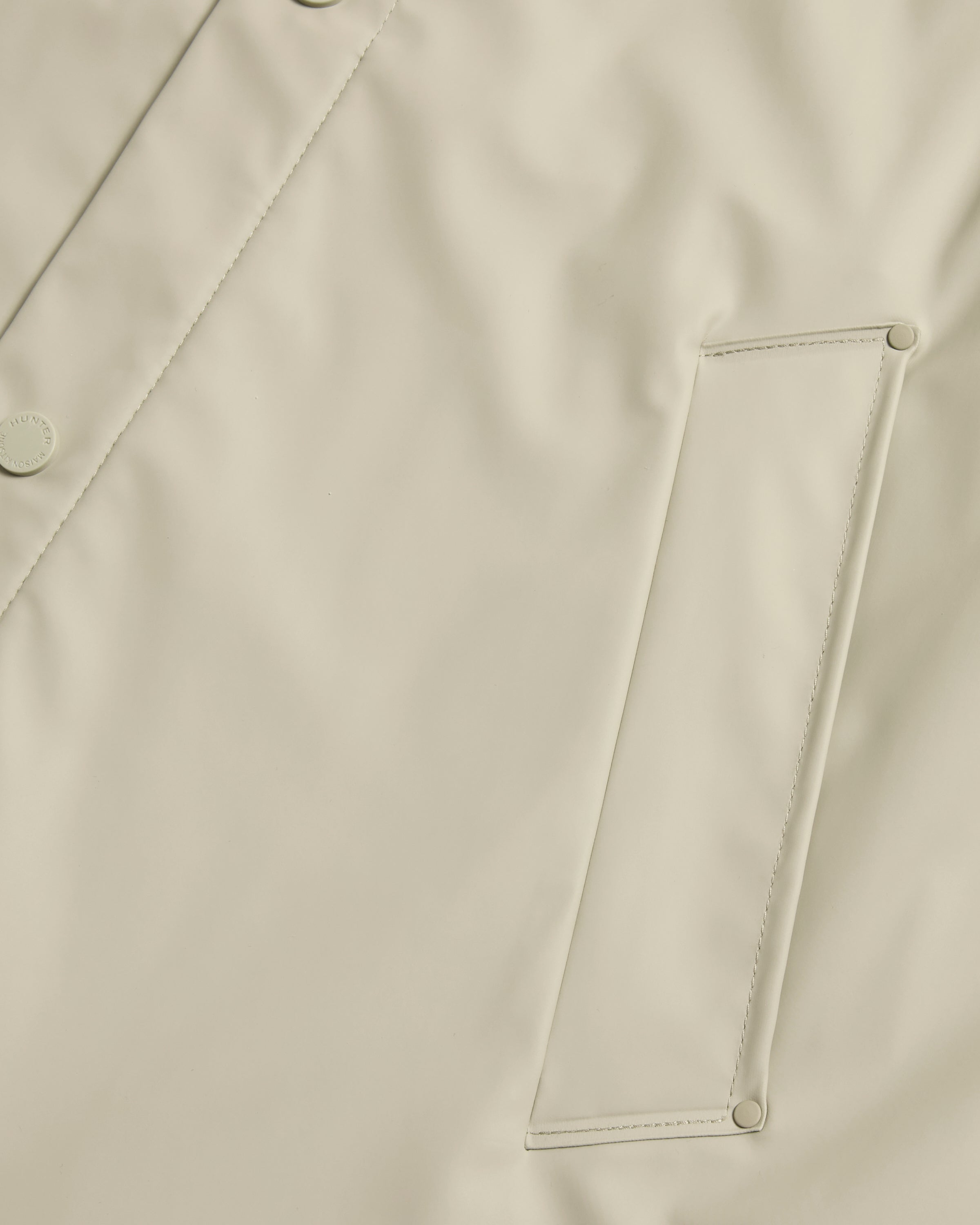Maison Kitsune x Hunter Rain Jacket Stone Beige