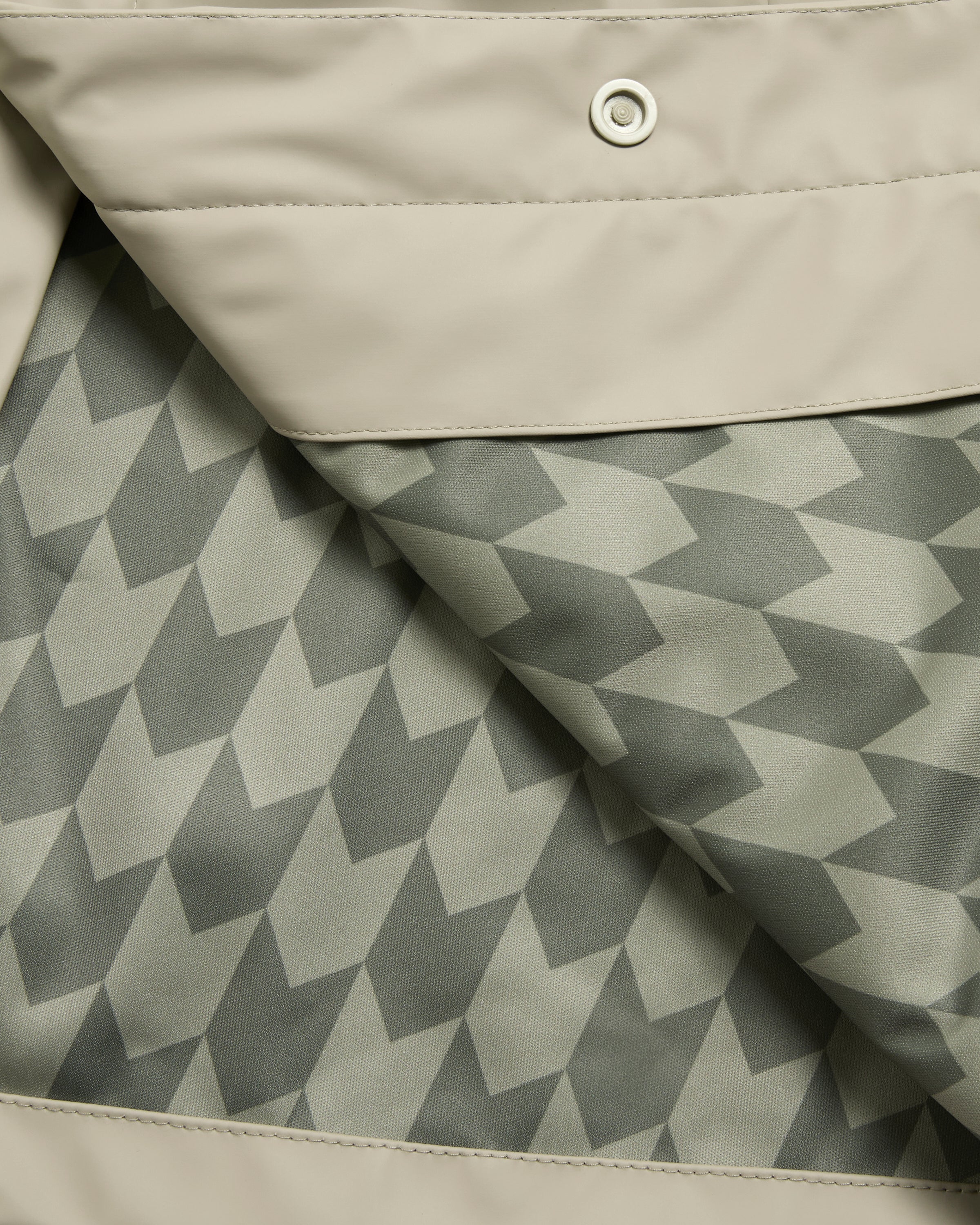 Maison Kitsune x Hunter Rain Cloak Laurel Green