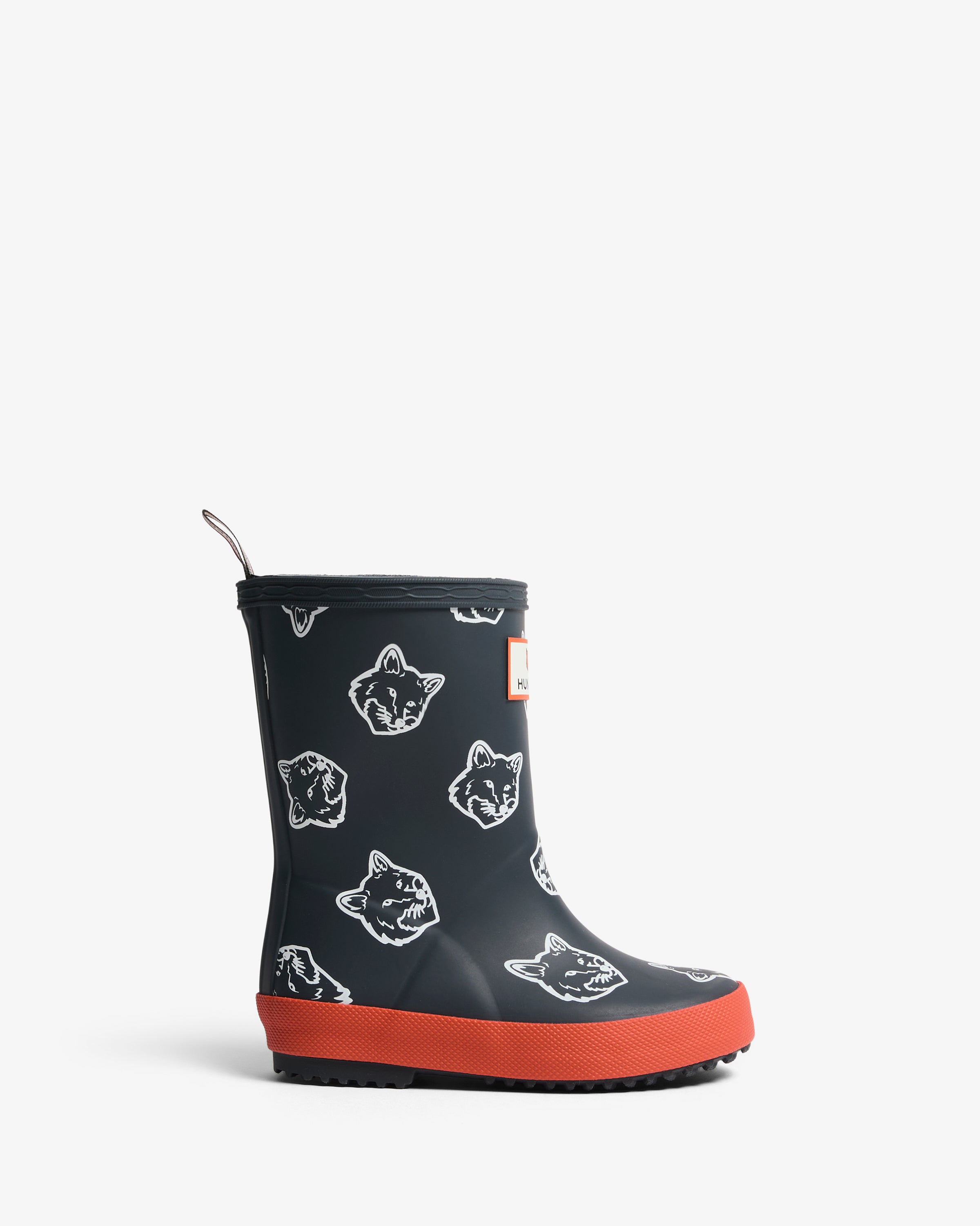Maison Kitsune X Hunter Fox Head Kids first Contrast Night Sky Burnt Orange