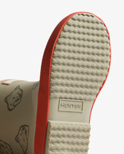 Maison Kitsune X Hunter Fox Head Kids first Contrast Ashtree Burnt Orange