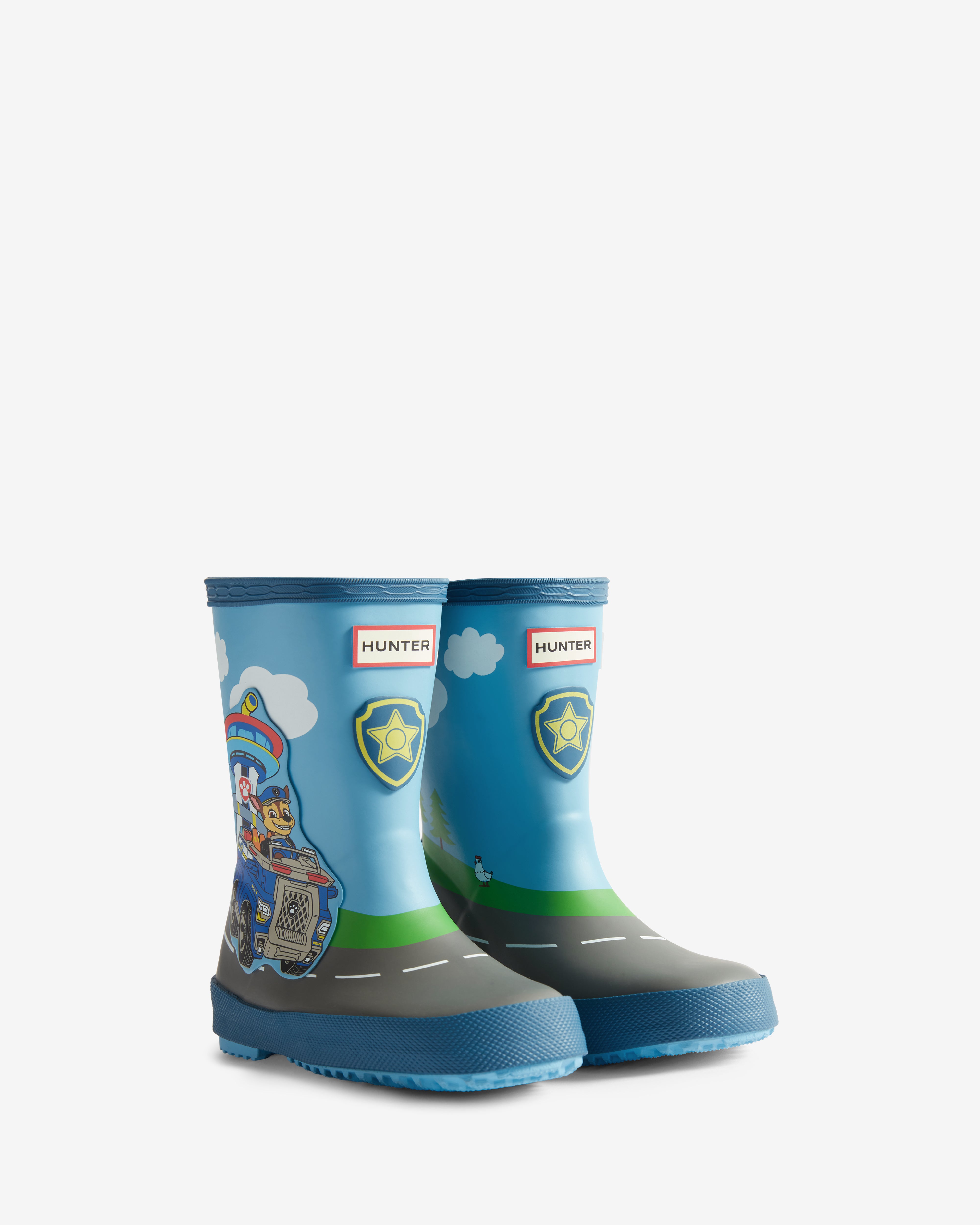 Hunter Boots X Paw Patrol Skye Rubber Boots Lavender Mist – Hunter