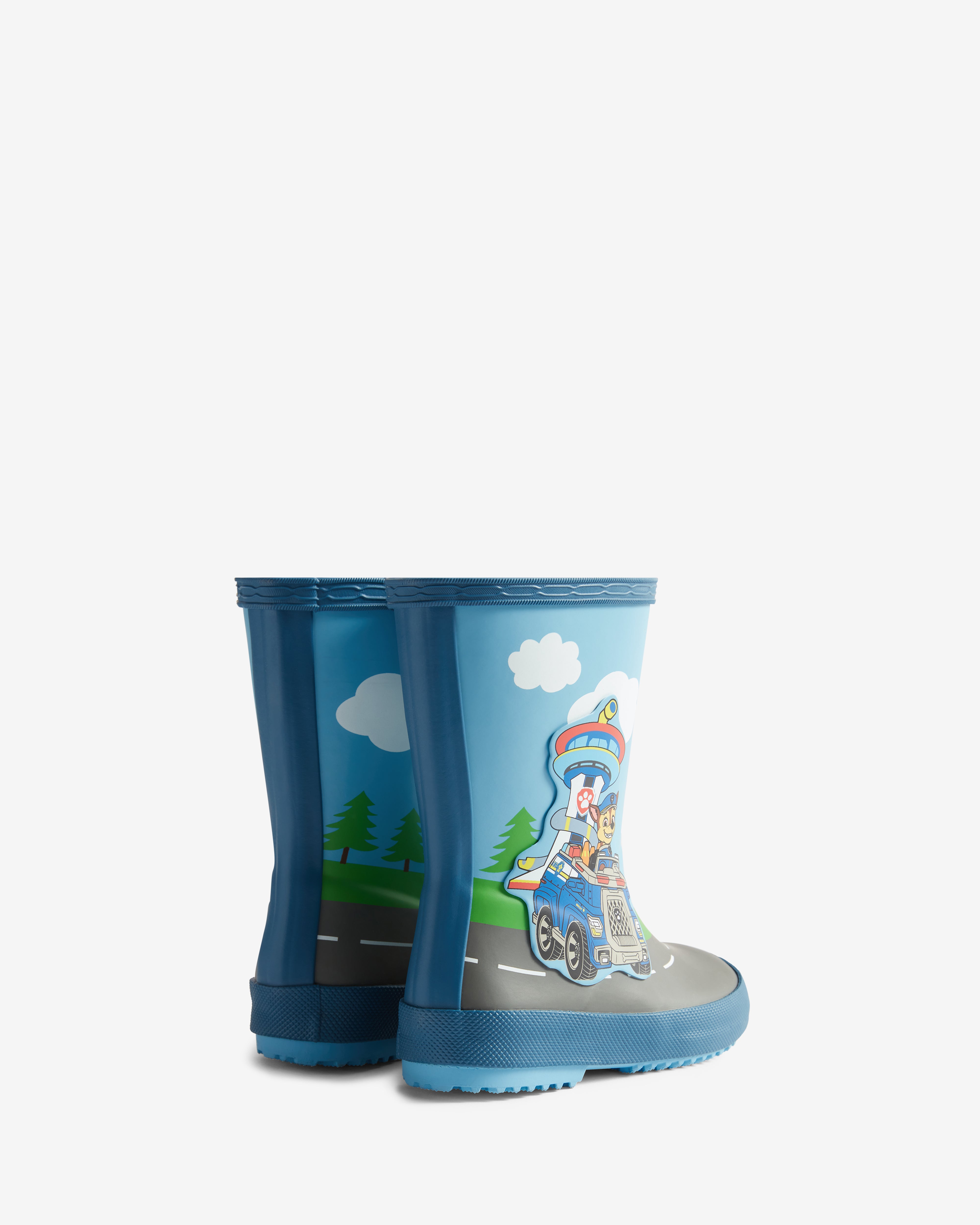 Hunter Boots X Paw Patrol Chase Rubber Boots Borealis Blue