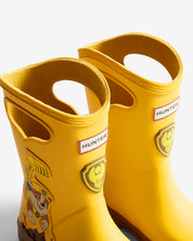 Hunter Boots X Paw Patrol Rubble Rubber Boots Yellow