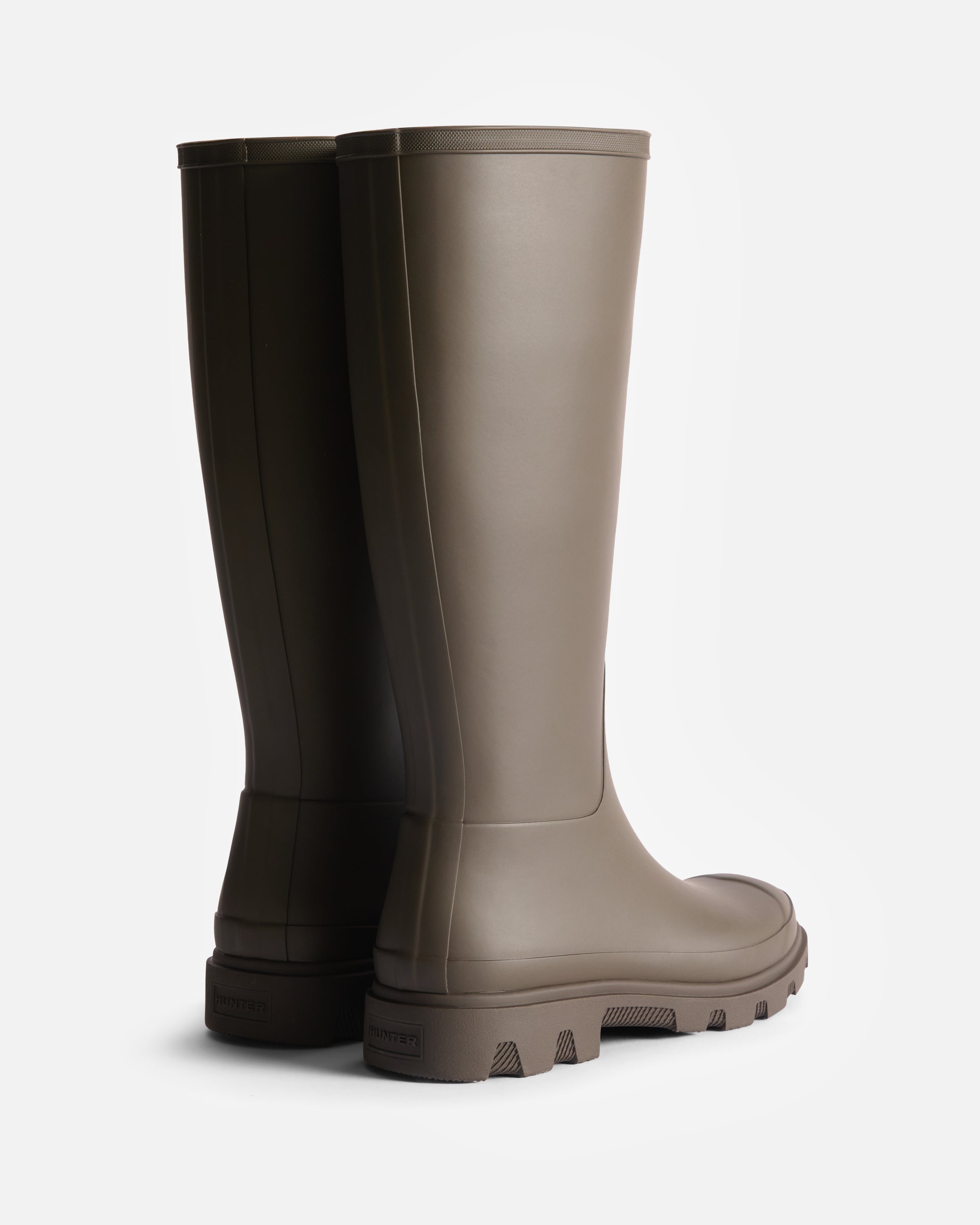 Hunter Boots Unisex Downpour Tall Boot Chocolate Brown – Hunter