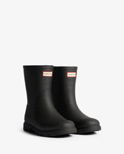 Unisex Downpour Short Insulated Boot Black