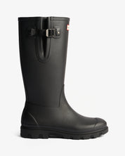 Unisex Field Downpour Tall Adjustable Neo Lined Boot Black