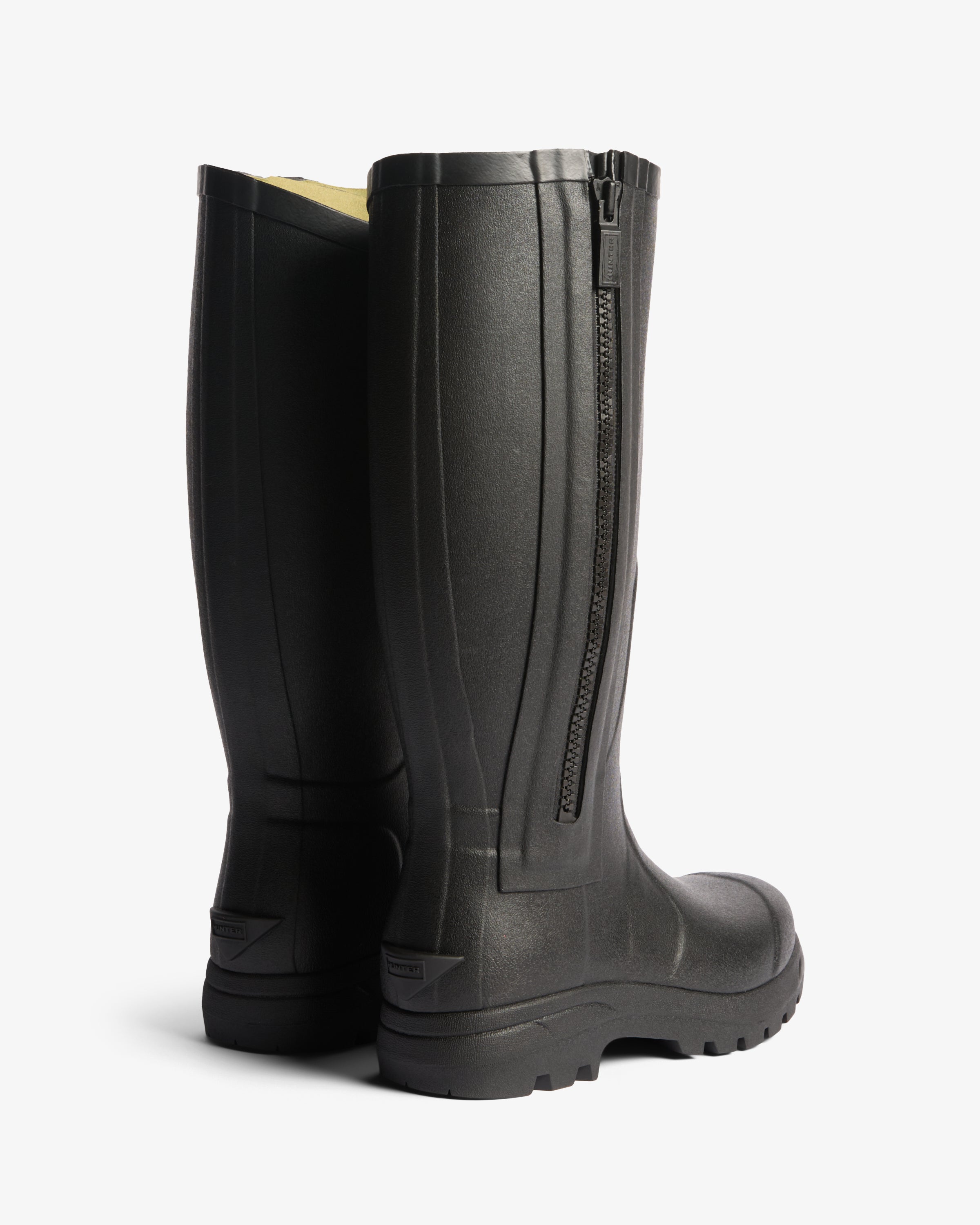Hunter Boots Unisex balmoral mkii full zip boot Black – Hunter