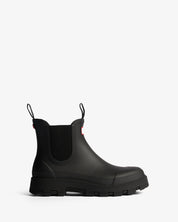 Unisex Elements Elastic Chelsea Boots Black