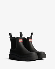 Unisex Elements Elastic Chelsea Boots Black