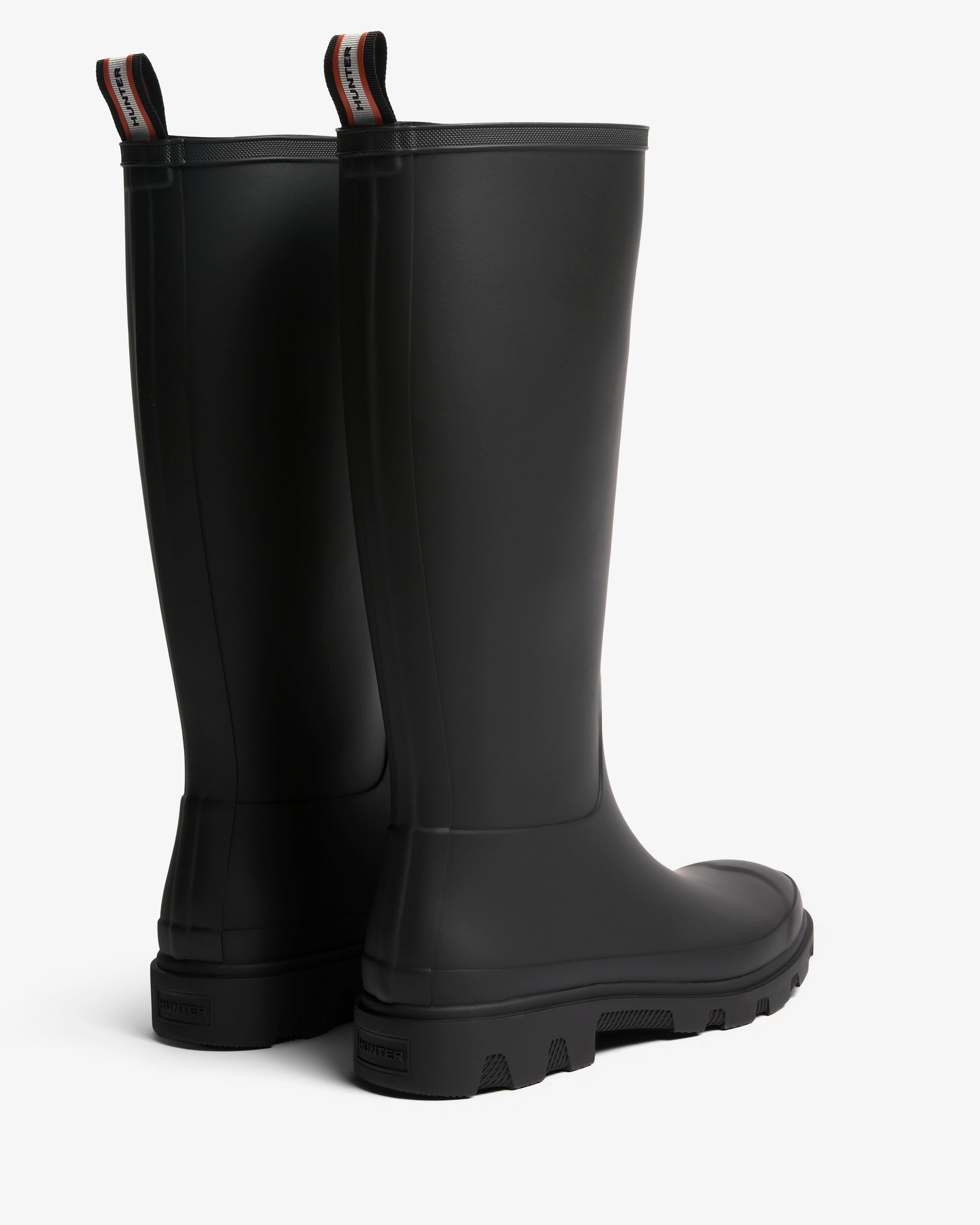 Hunter Boots Maison Kitsune X Hunter Unisex Downpour Tall Black