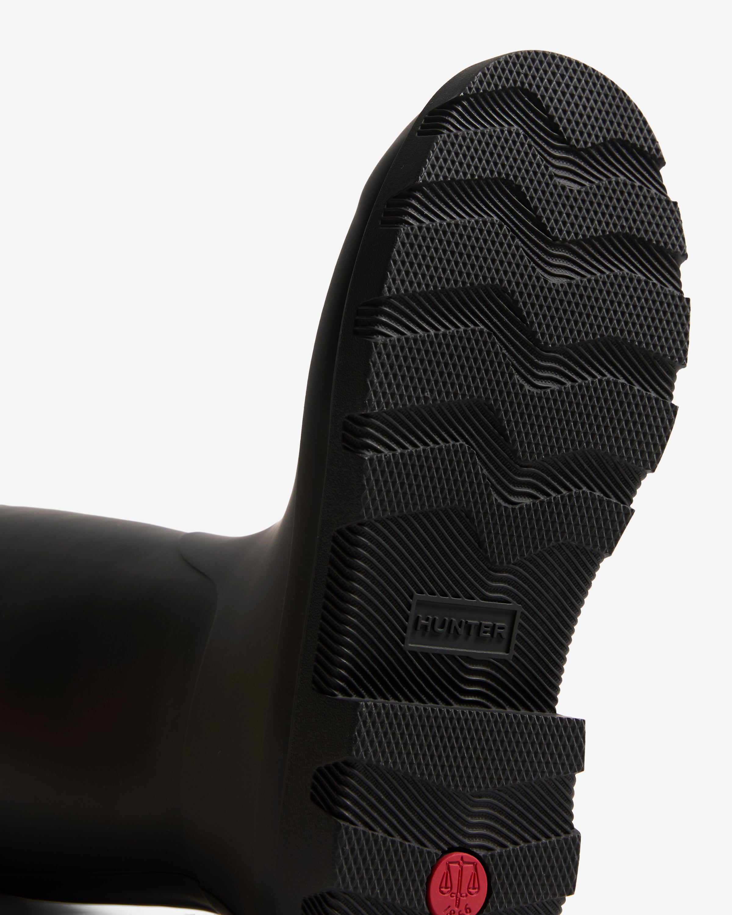 Hunter Boots Maison Kitsune X Hunter Unisex Downpour Tall Black