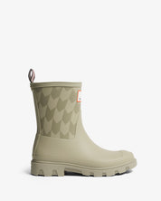 Maison Kitsune X Hunter Unisex Downpour Chevron Boot