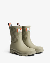 Maison Kitsune X Hunter Unisex Downpour Chevron Boot