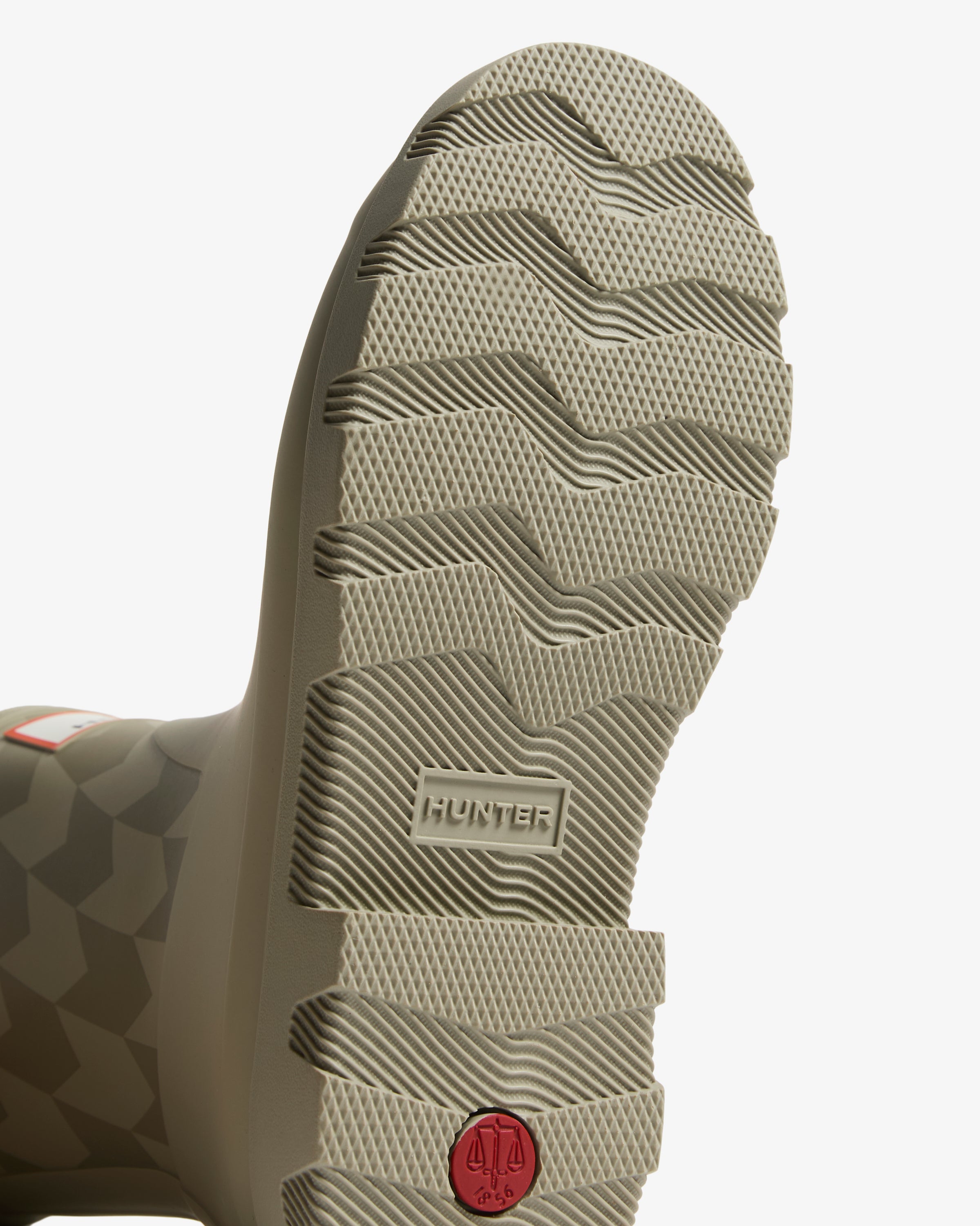 Maison Kitsune X Hunter Unisex Downpour Chevron Boot