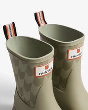 Maison Kitsune X Hunter Unisex Downpour Chevron Boot