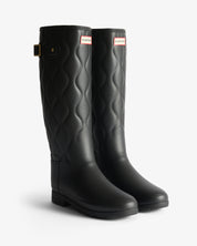 Women's Original Refined Tall Onion Quilt Boots Black