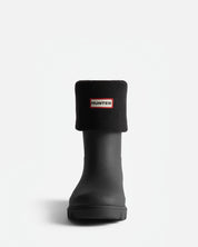 Downpour Fleece Short Boot sock Black