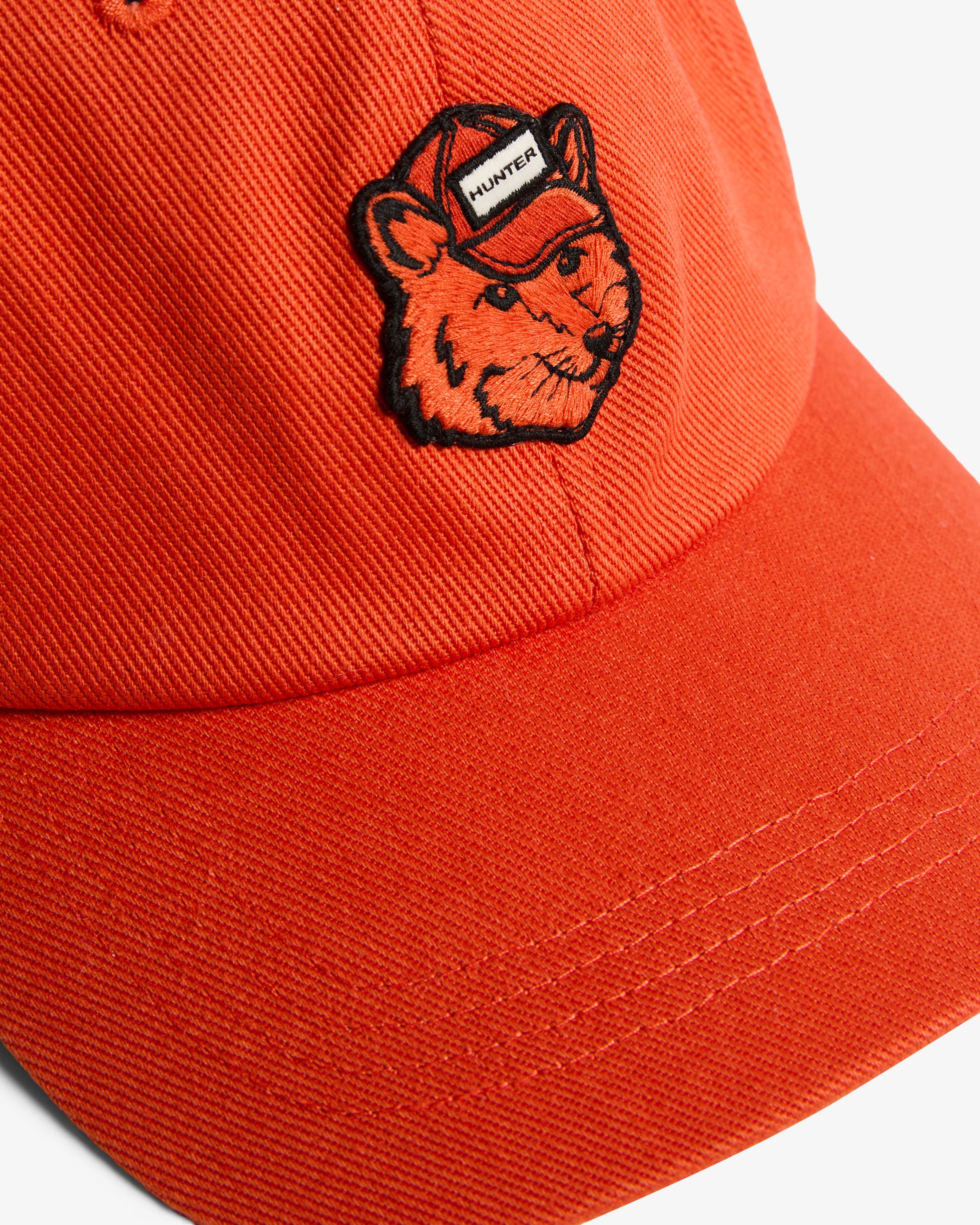 Maison Kitsune X Hunter Fox Head Patch Cap