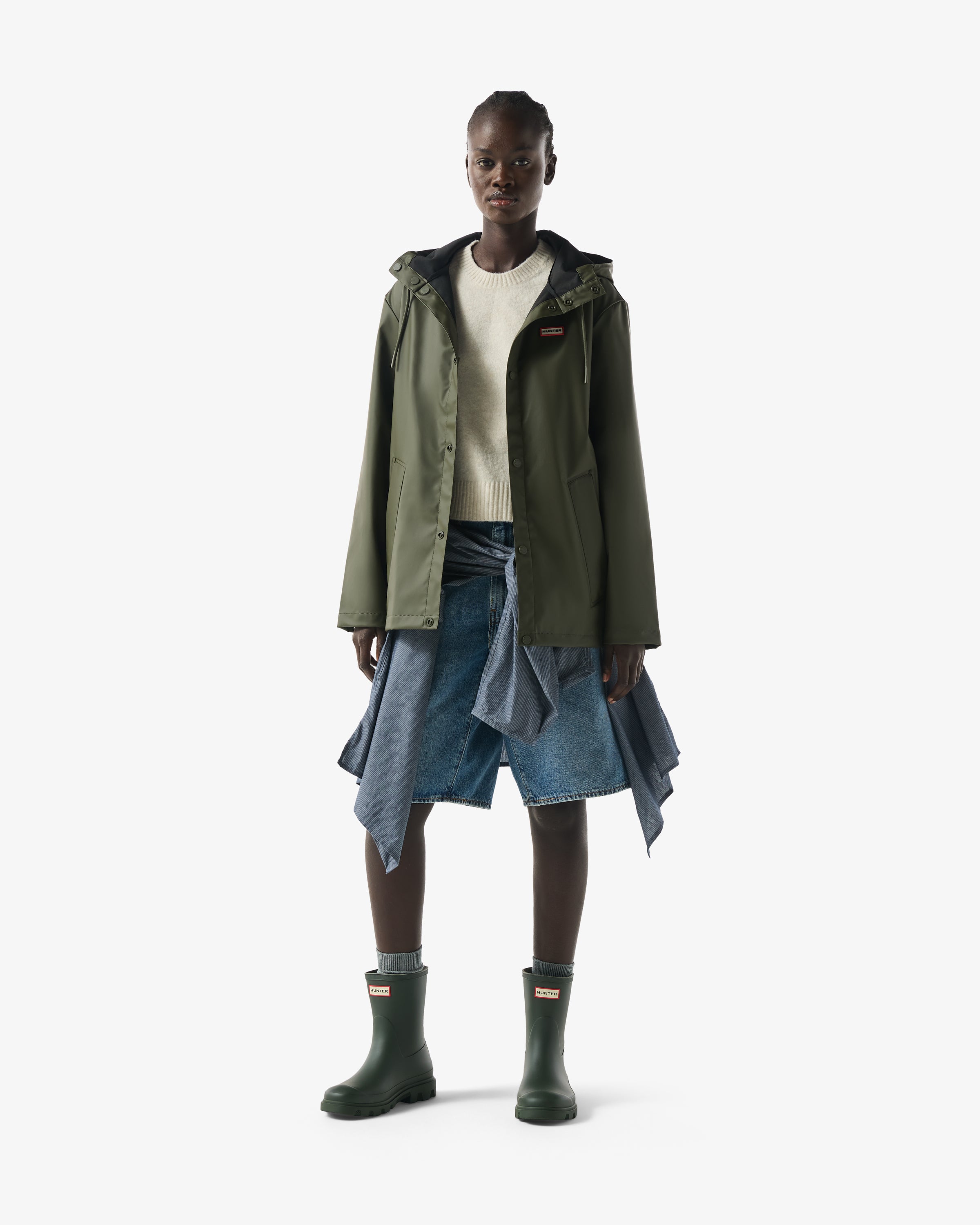 Unisex Downpour Izzy Hooded Rain Jacket Kambaba