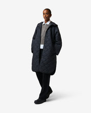 Lyne Quilted Parka Black