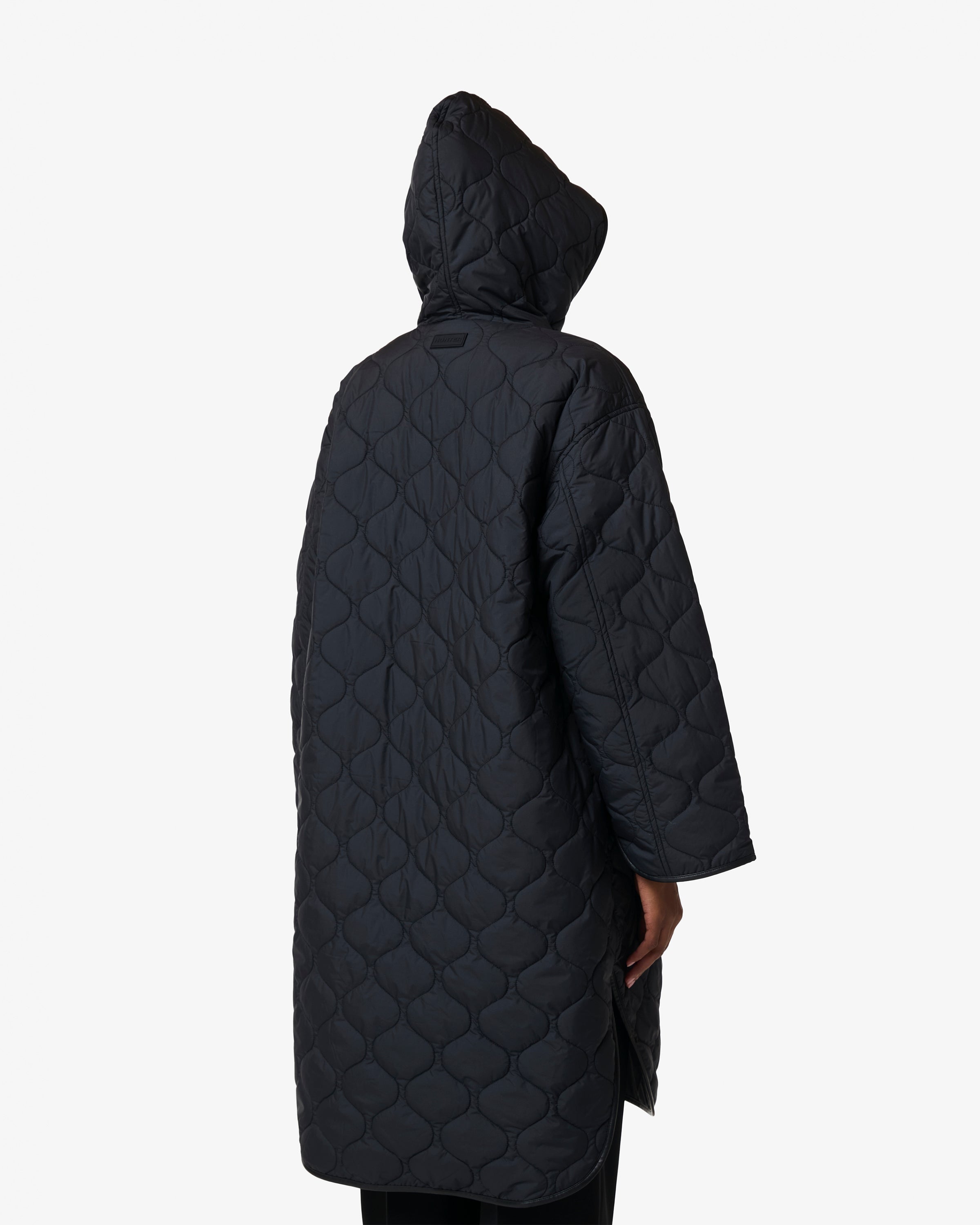 Lyne Quilted Parka Black