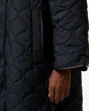 Lyne Quilted Parka Black