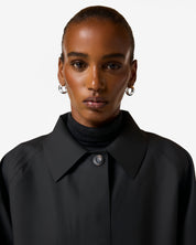 Mayar Rain Coat Black