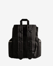 Nylon Large Topclip Backpack Black