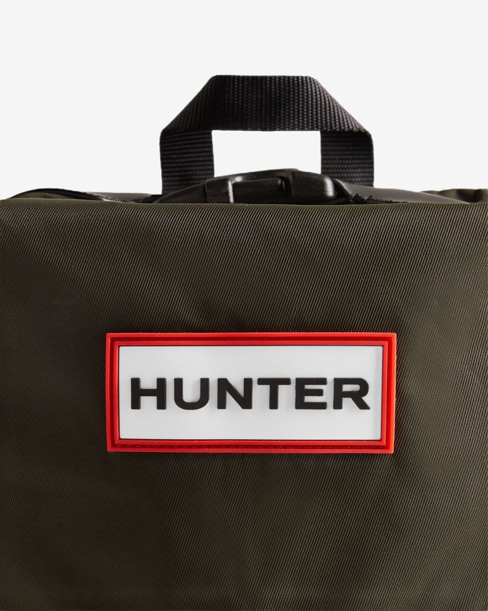 Nylon Large Topclip Backpack Dark Olive