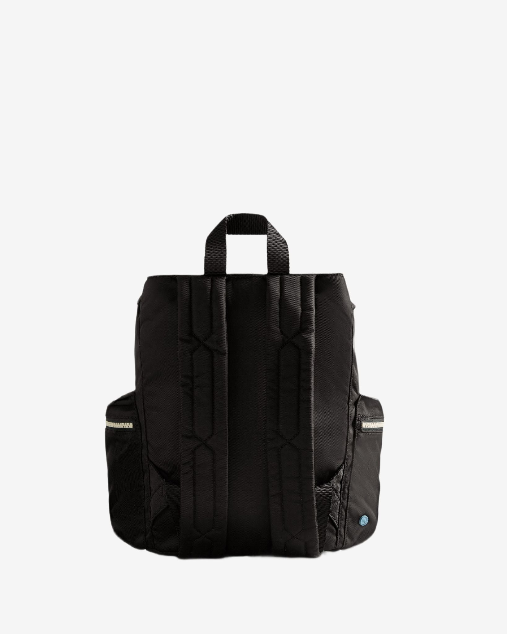 Nylon Mini Topclip Backpack Black