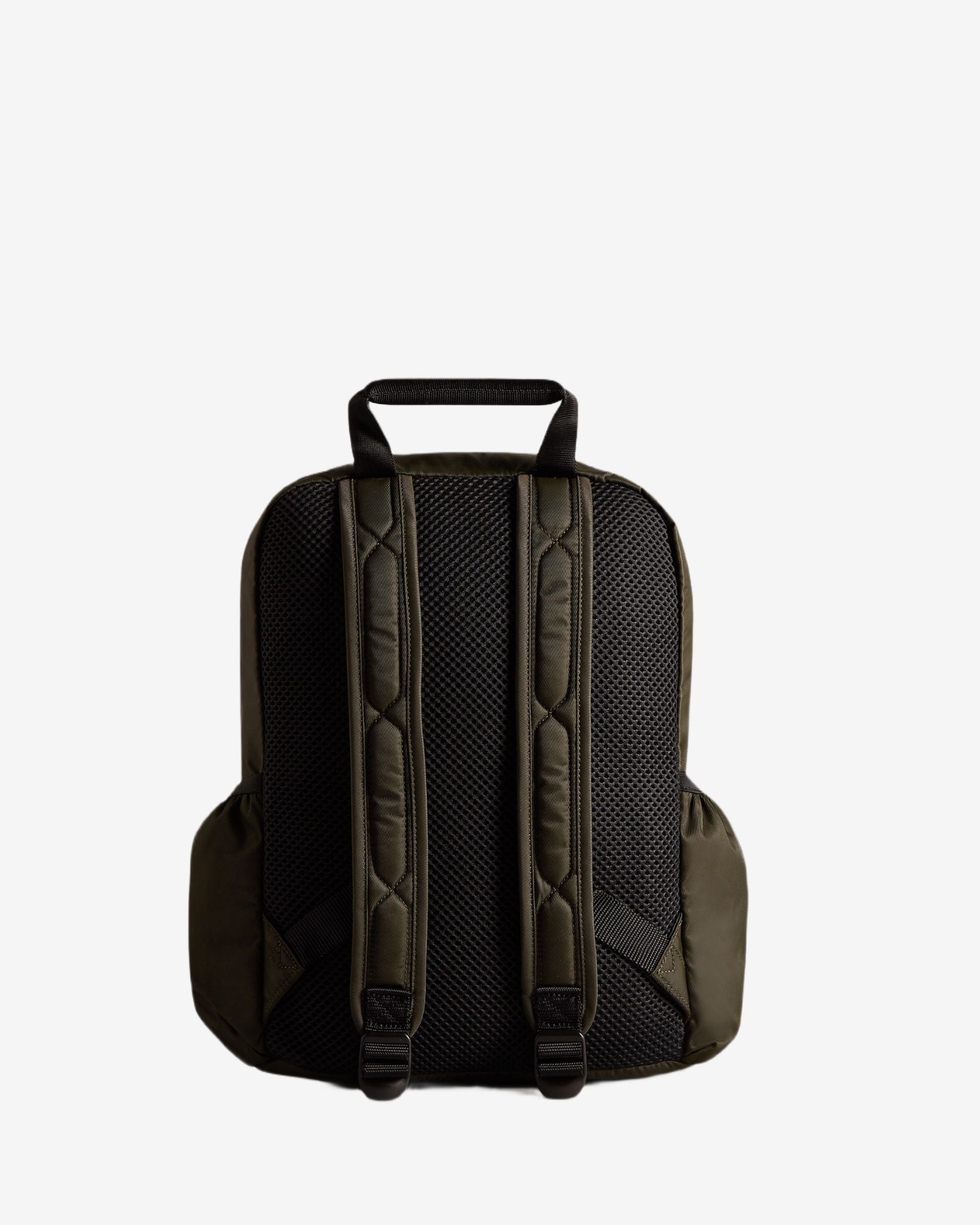 Nylon Large Backpack Dark Olive