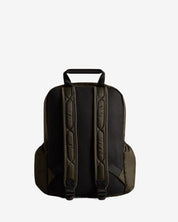 Nylon Large Backpack Dark Olive