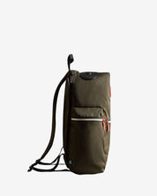 Nylon Large Topclip Backpack Dark Olive