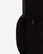 Nylon Large Backpack Black