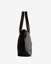 Nylon Midi Topclip Tote Bag Black