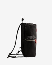 Nylon Large Topclip Backpack Black