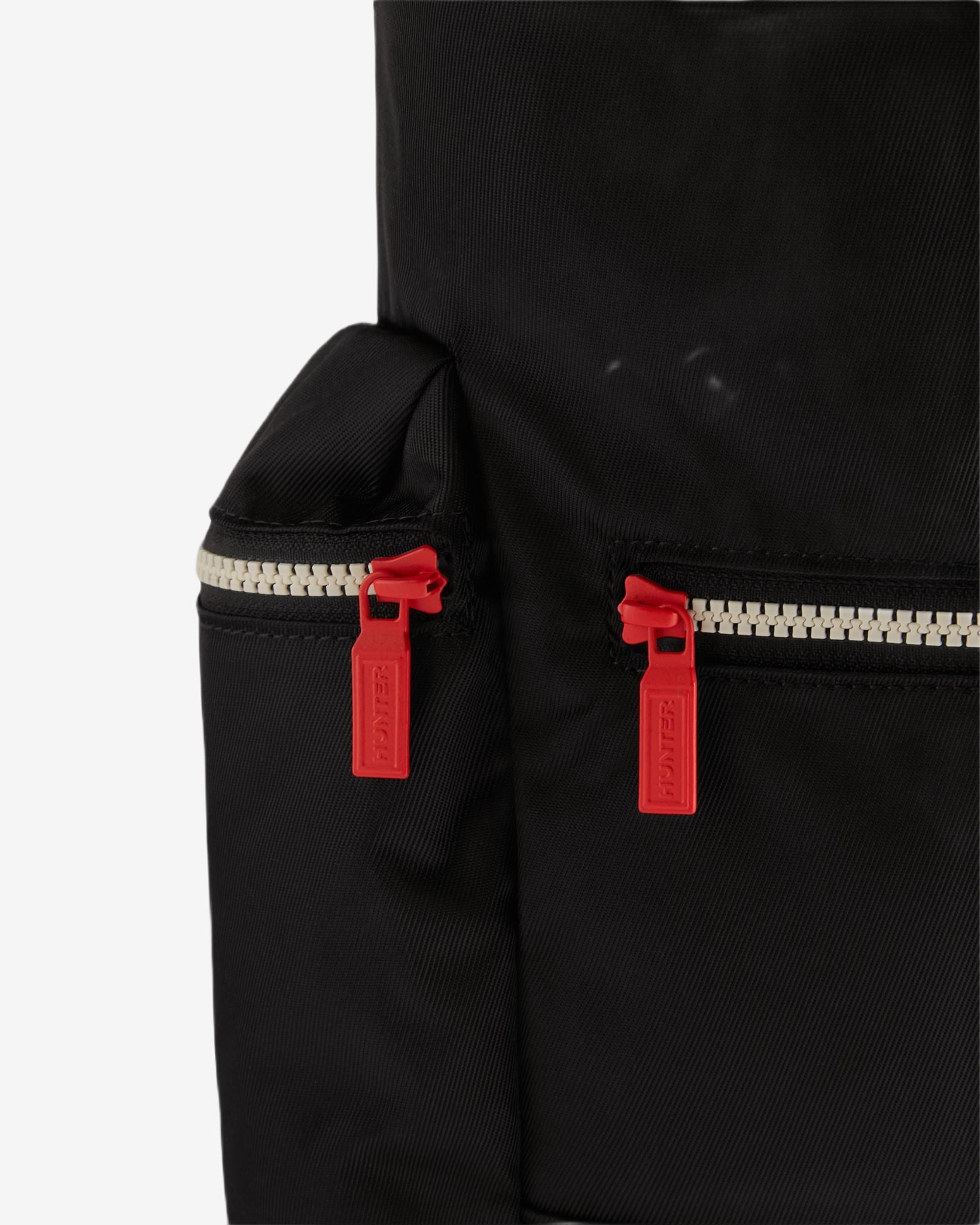 Nylon Large Topclip Backpack Black